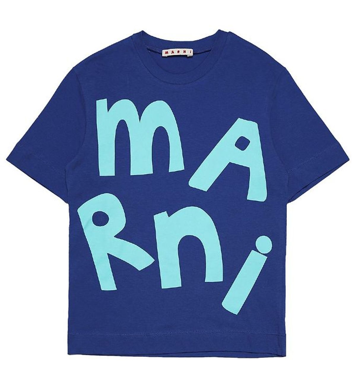 Marni T-shirt - Blå m. Turkis