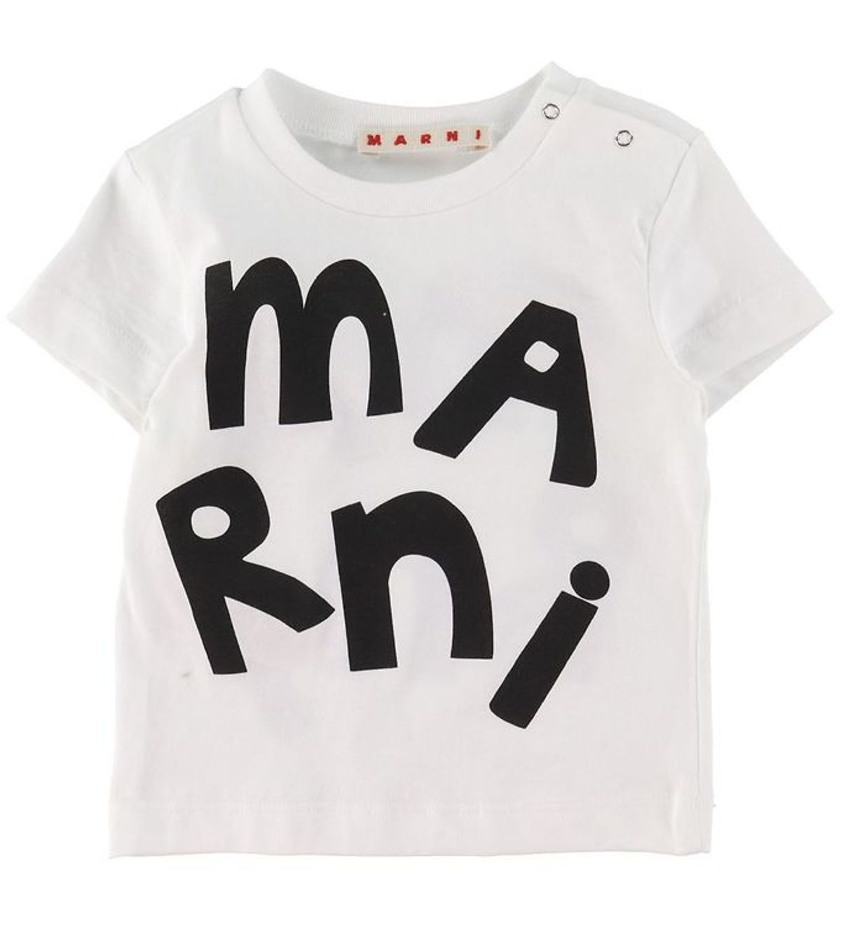 Marni T-shirt - Hvid m. Sort