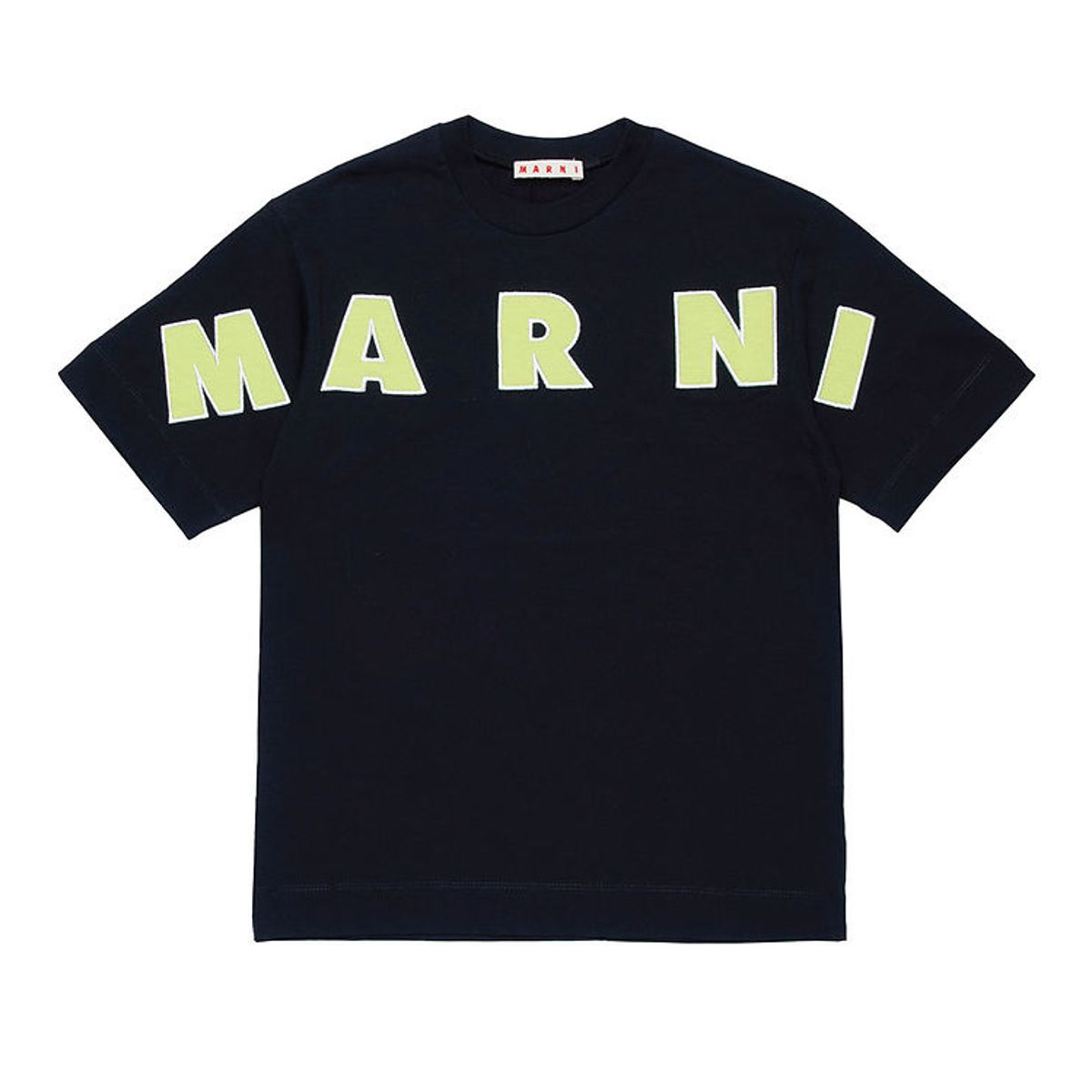 Marni T-shirt - Sort m. Gul