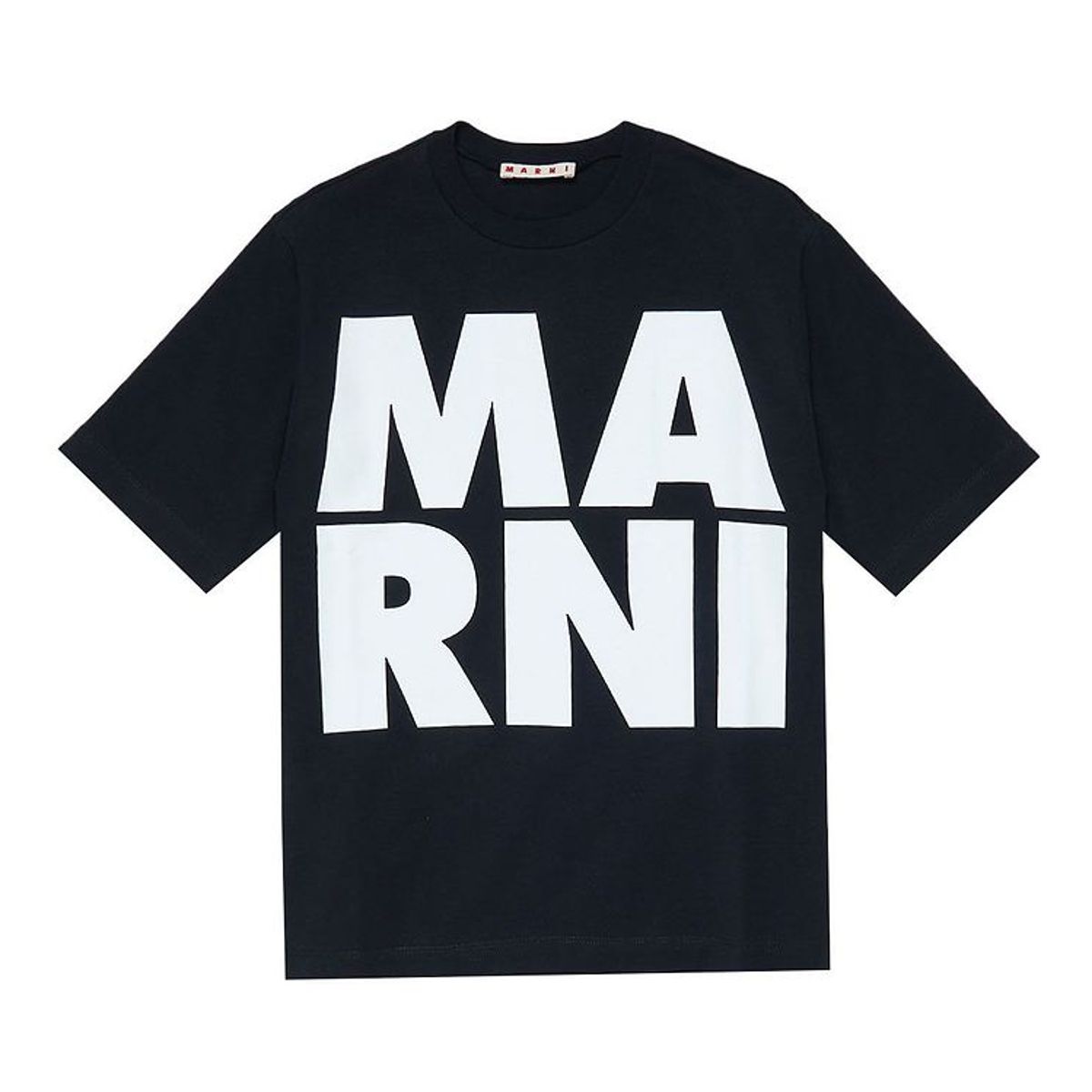 Marni T-Shirt - Sort m. Hvid