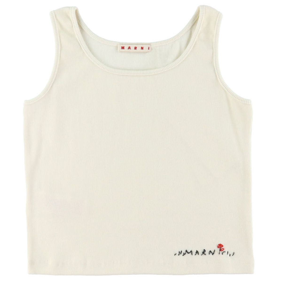 Marni Tanktop - Rib - Hangtag Yellow