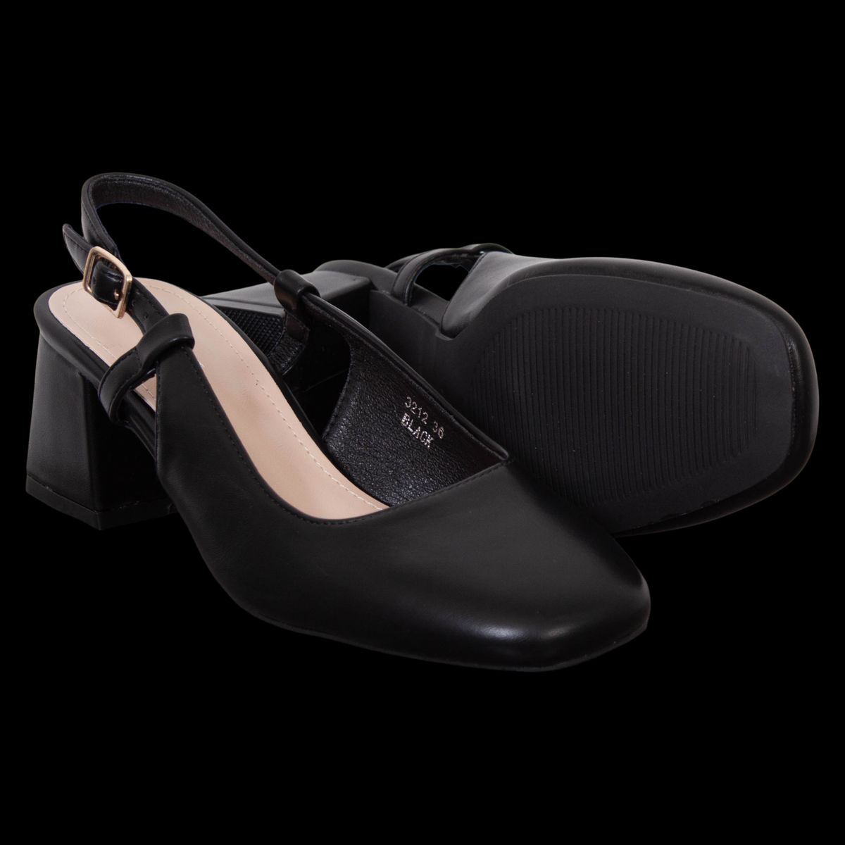 Marquiiz Dame Sko - Black - 36