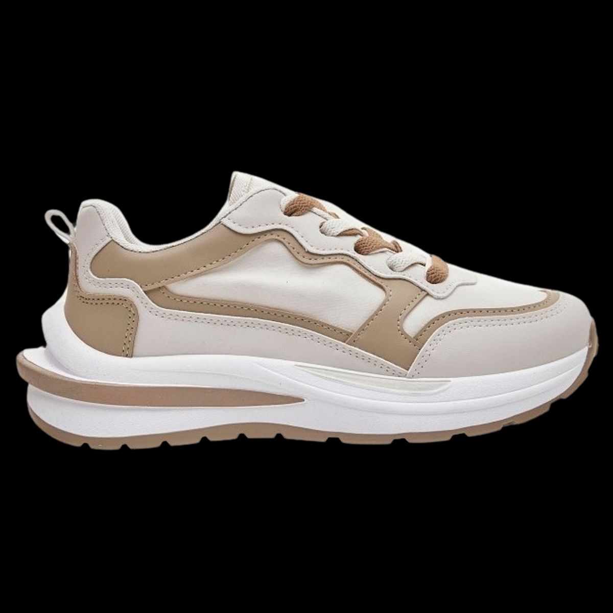 Marquiiz Dame Sneakers - Khaki - 37