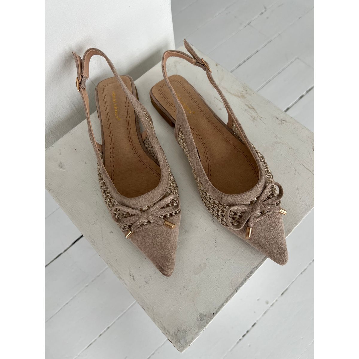 Marquiz beige slingback