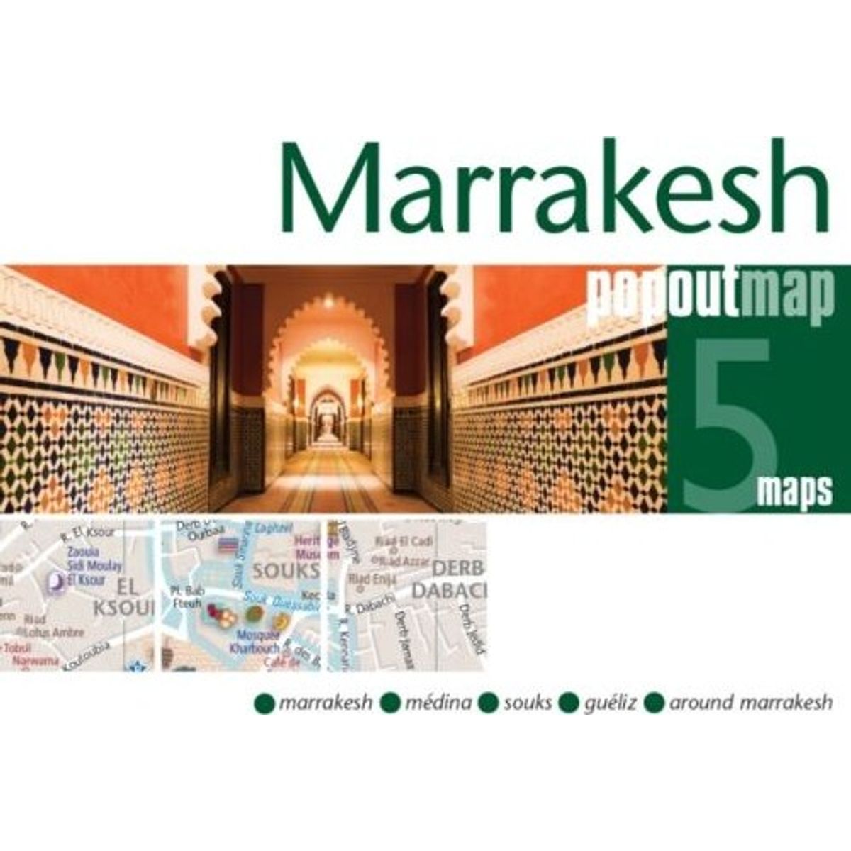 Marrakesh Popout Map - Popout Map - English Book