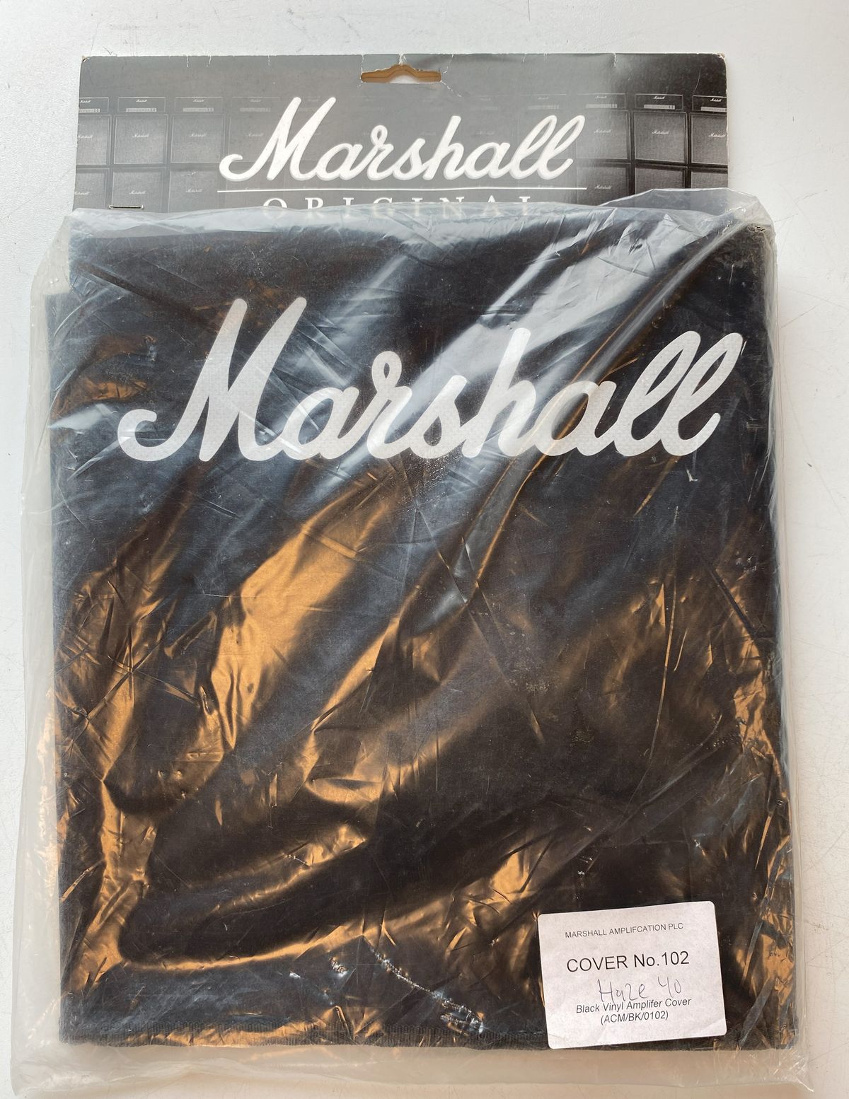 Marshall Cover No. 102, Haze 40 Tube Combo 12"