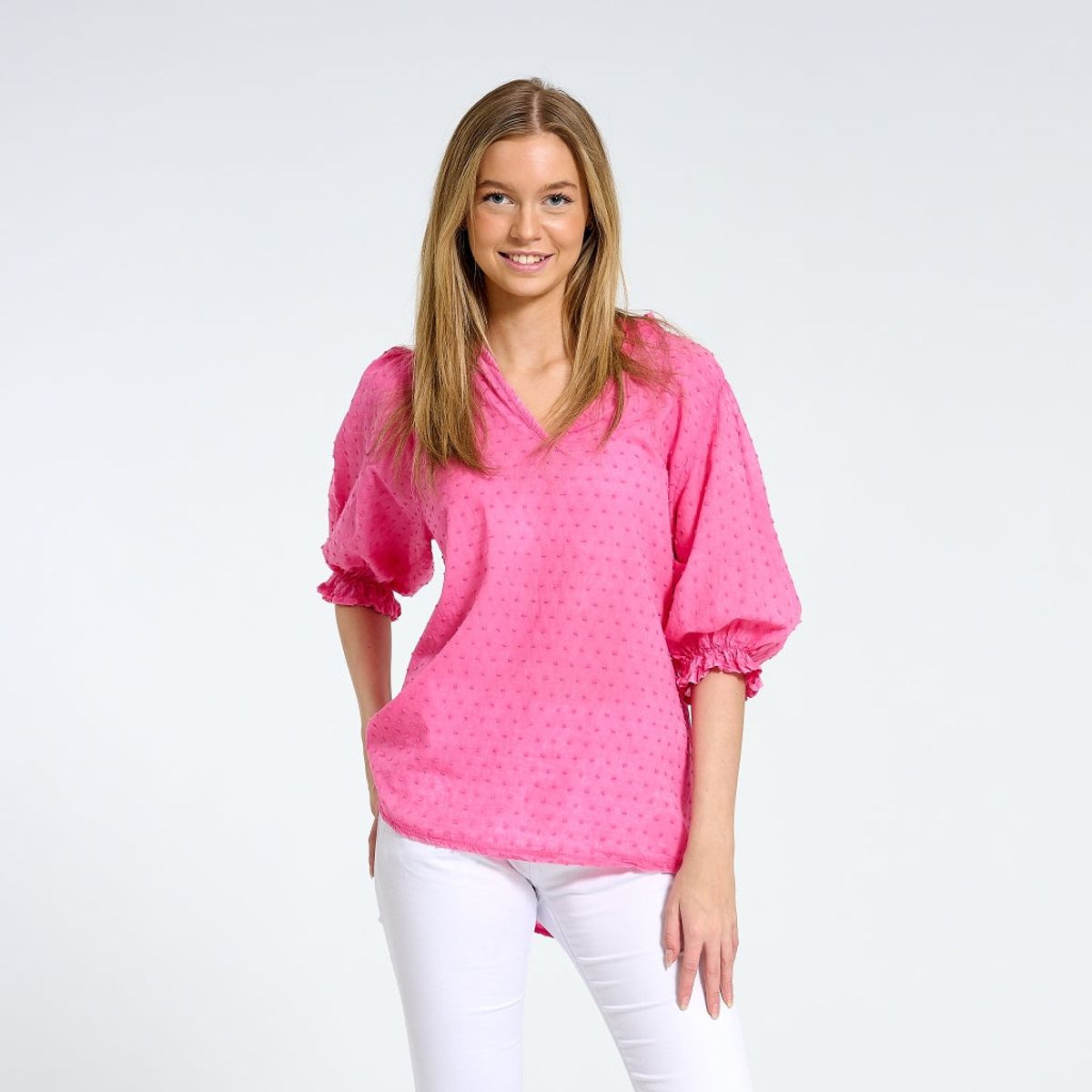 Marta du Chateau dame bluse 1471 - Fuxia