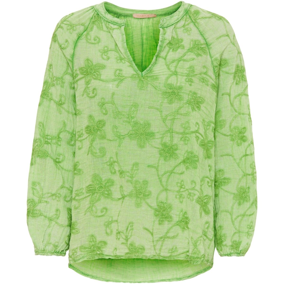 Marta du chateau dame bluse 2144 - Apple Green