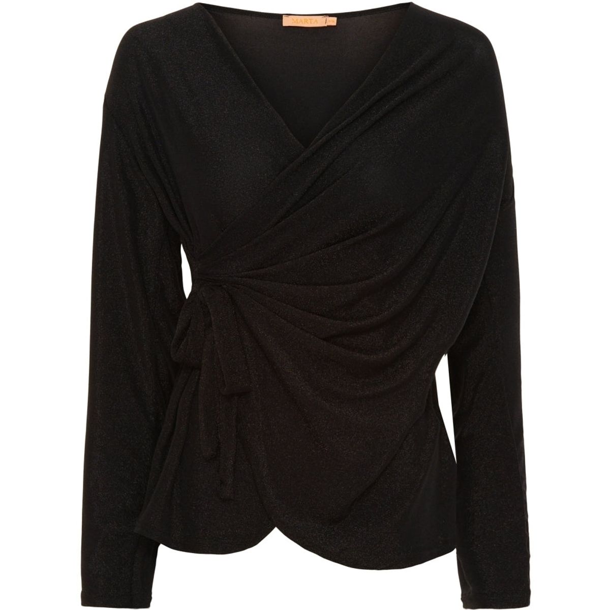 Marta Du Chateau dame bluse MdcAndi 1612 - Black