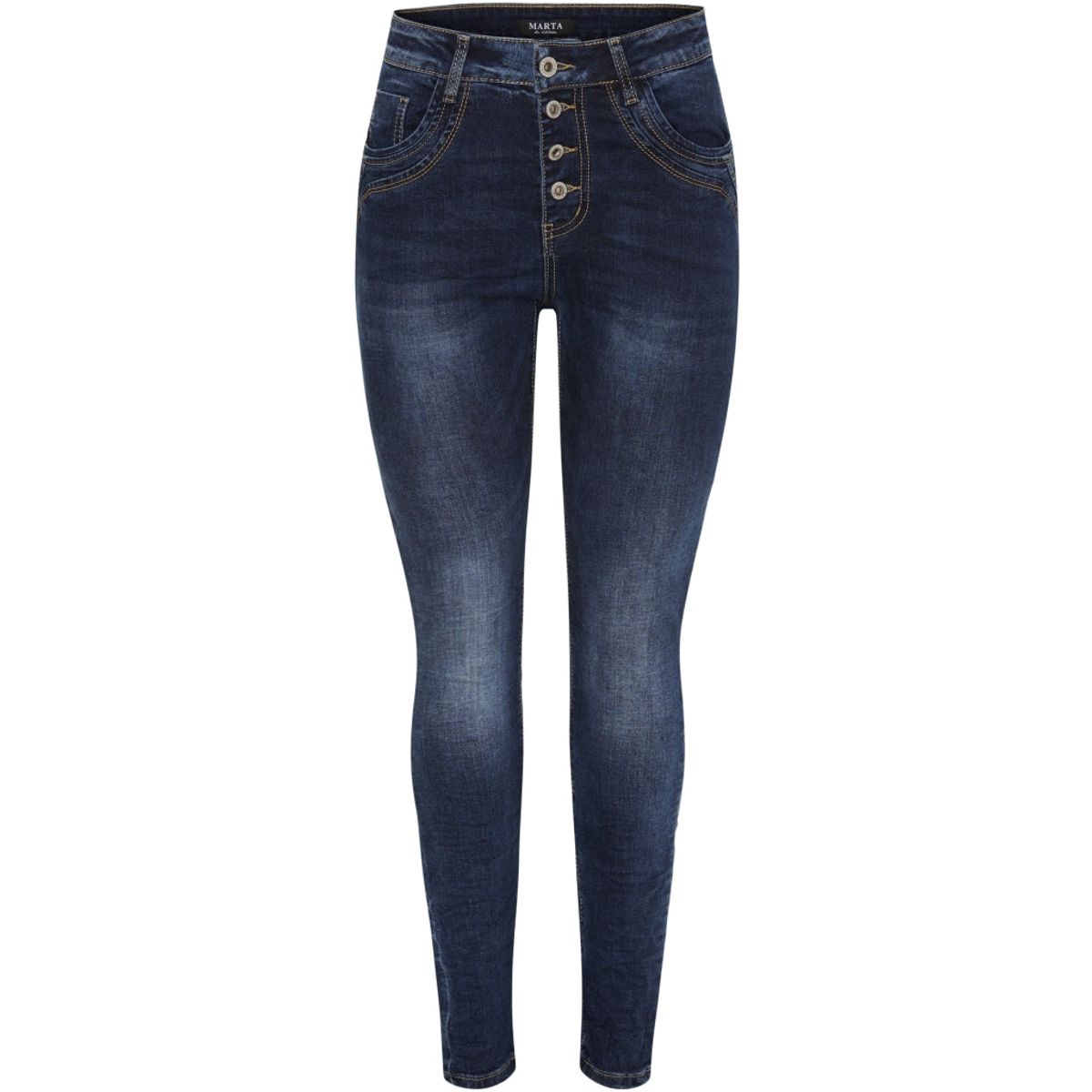 Marta Du Chateau dame Emma Jeans U - Denim