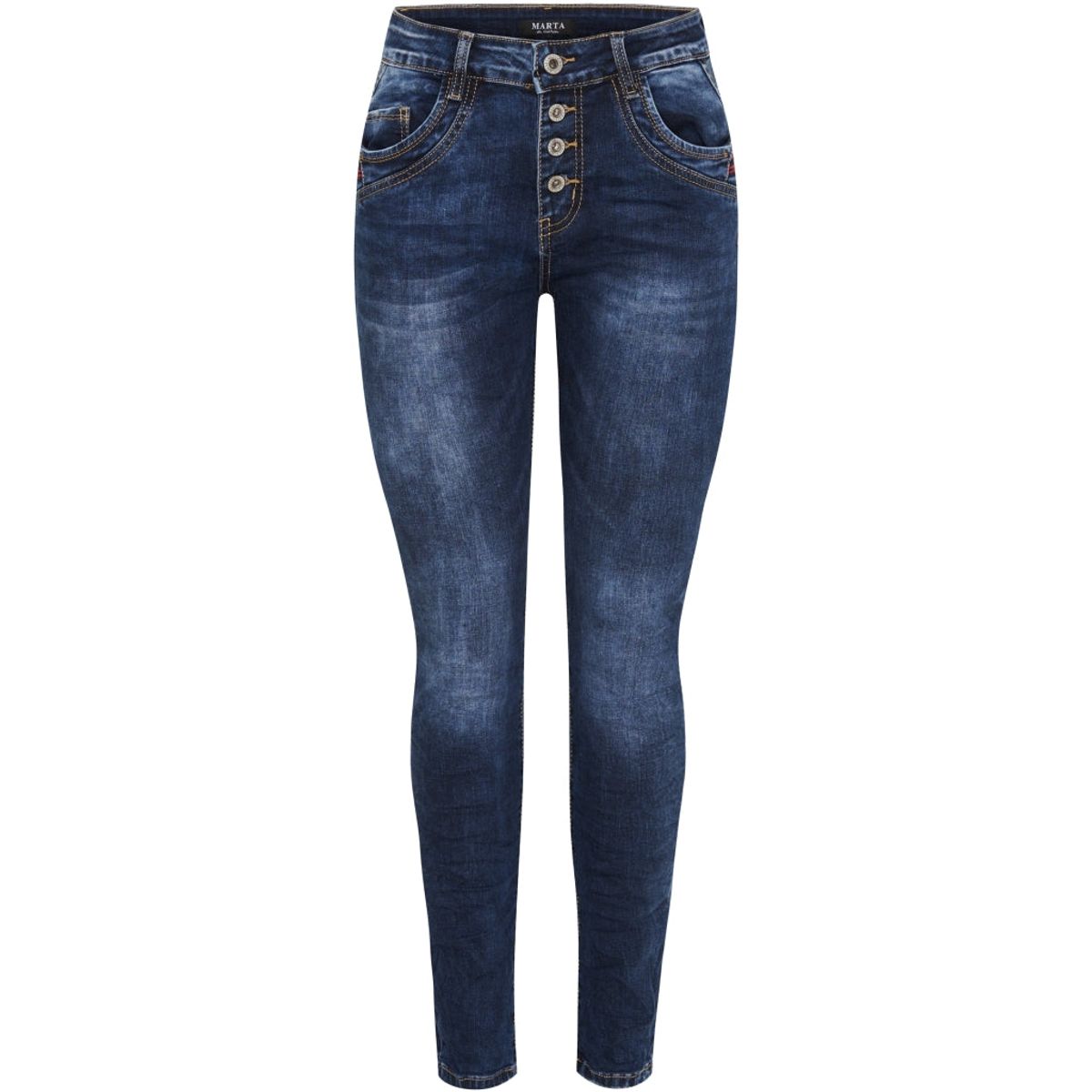 Marta Du Chateau dame Emma Jeans X - Denim