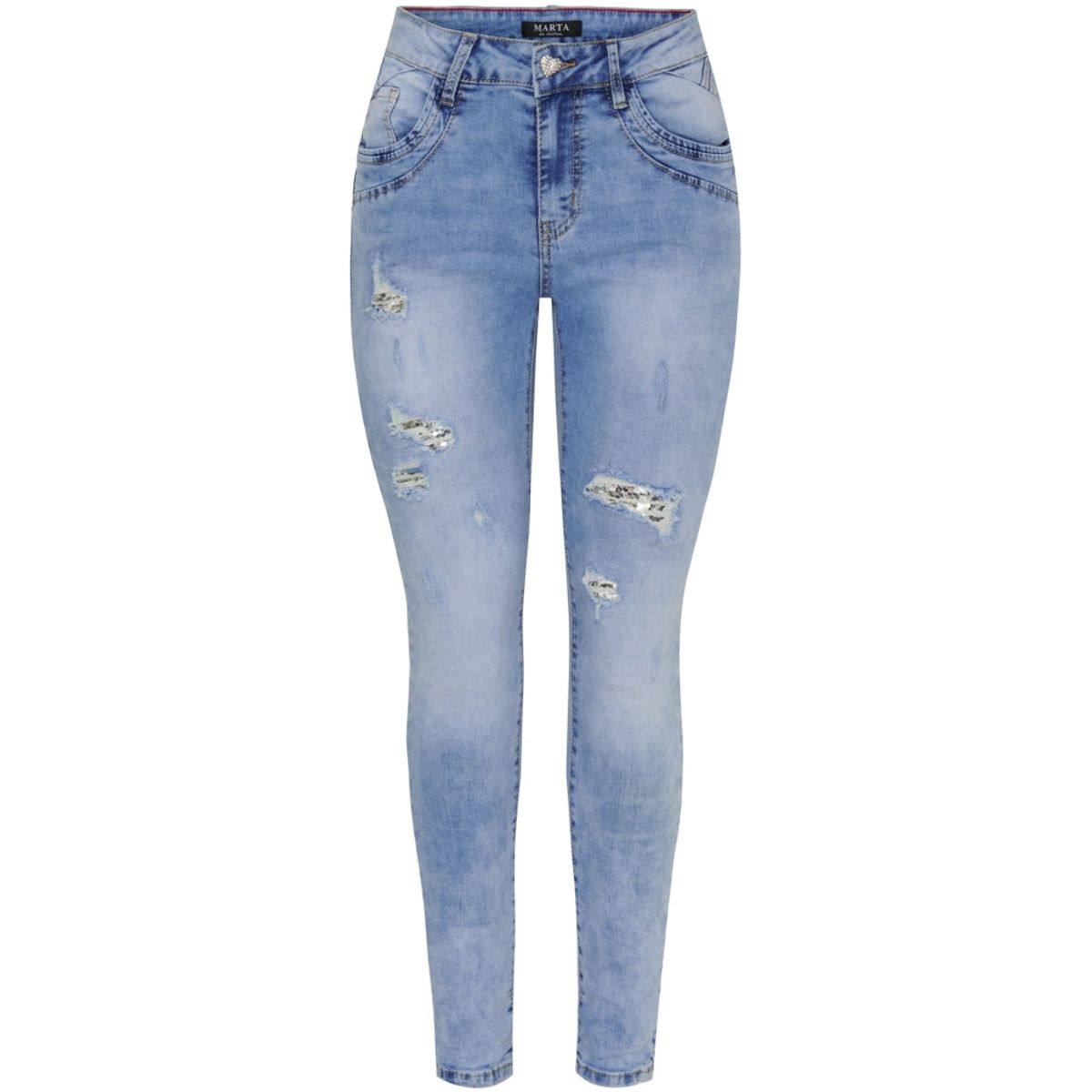 Marta Du Chateau dame jeans Emma 2667 - Denimbluedenim