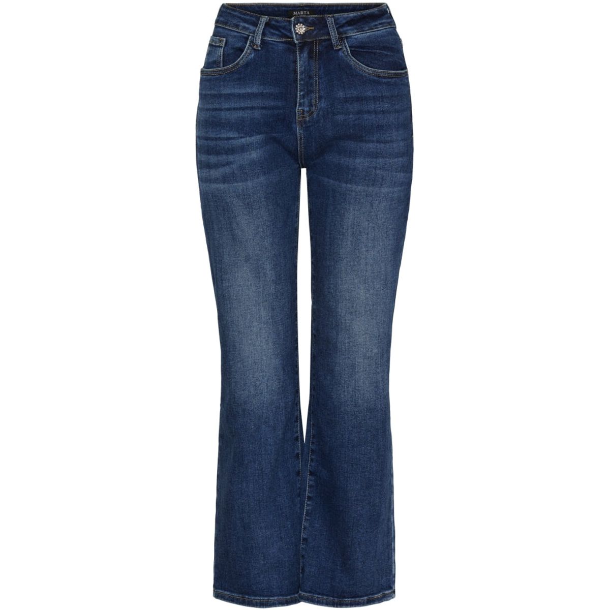 Marta du Chateau dame jeans MdcEsma Mdc186-26177 - Dark Blue Denim