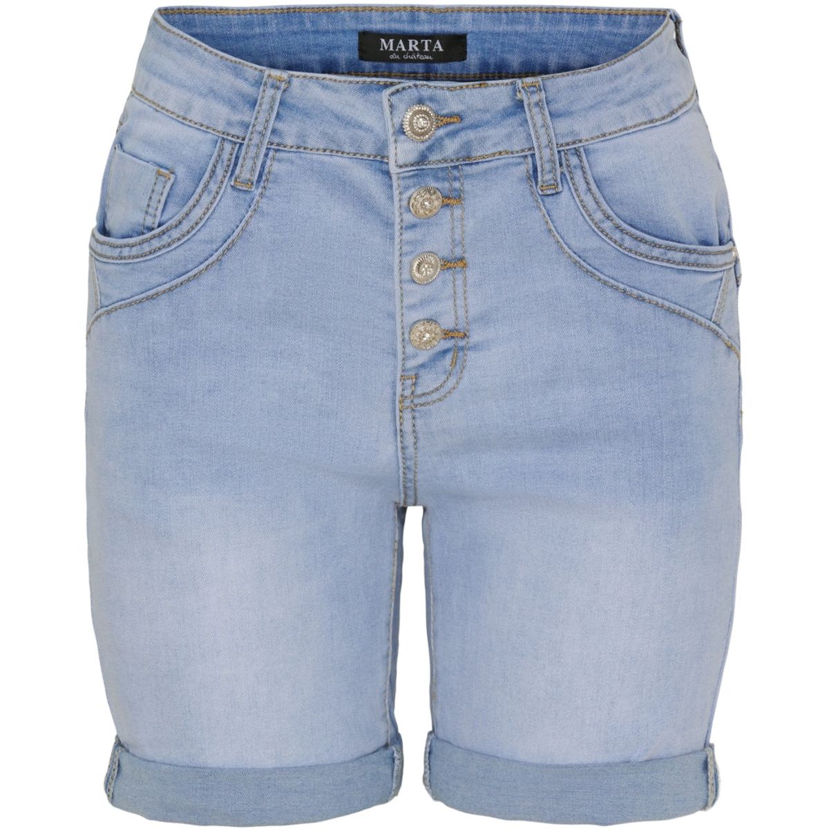 Marta Du Chateau dame shorts MdcSimona - Denim