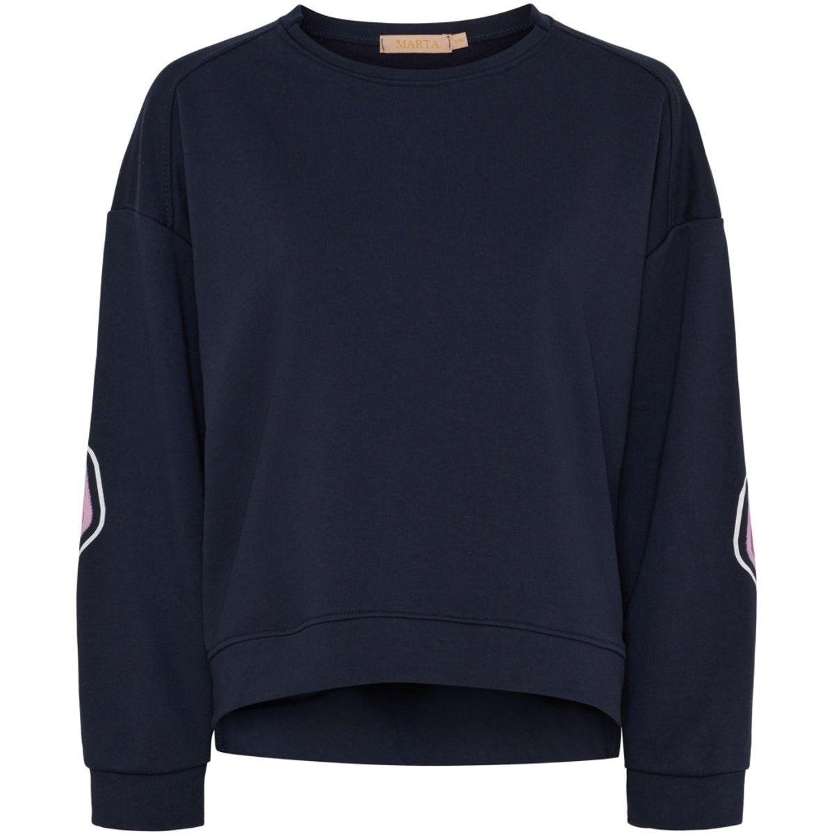 Marta du Chateau dame sweatshirt MdcNadine 69407 - Dark Blue