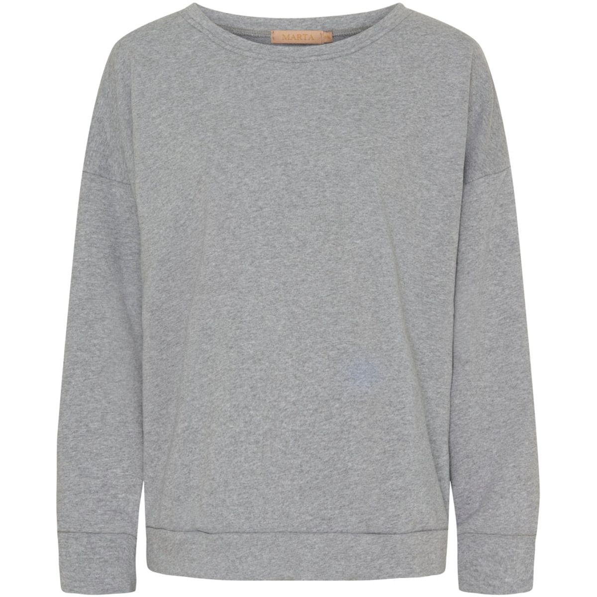 Marta du Chateau dame sweatshirt MdcNathalie 69371 - Light Grey