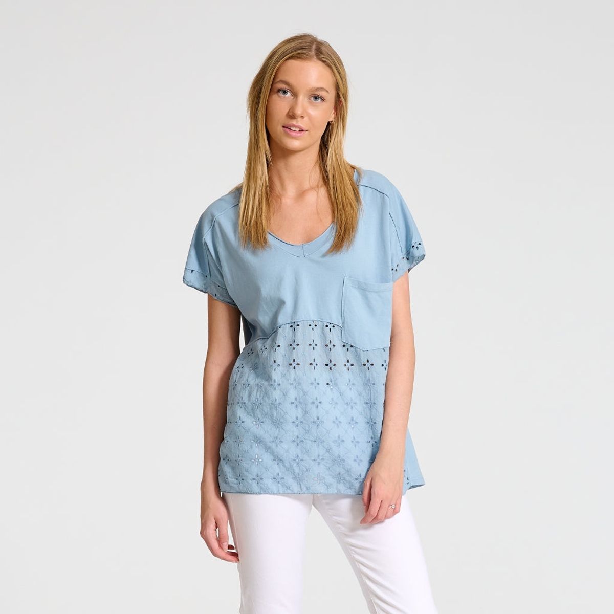 Marta Du Chateau dame t-shirt 41058 - Jeans