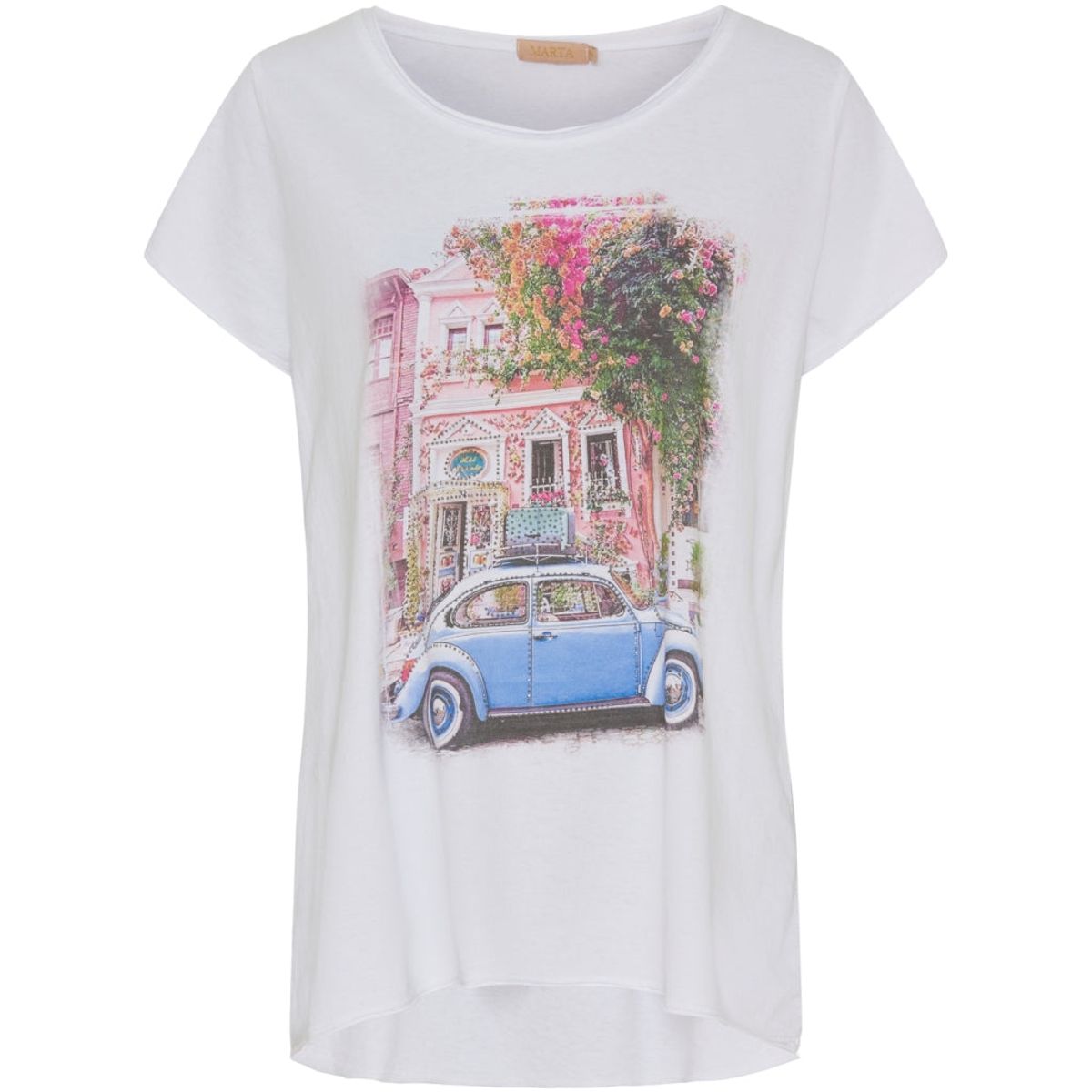 Marta Du Chateau dame t-shirt MdcMarie 1535 - BlueBeetle