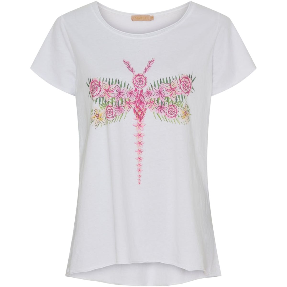 Marta Du Chateau dame t-shirt MdcMarie 1535 - Multi Dragonfly