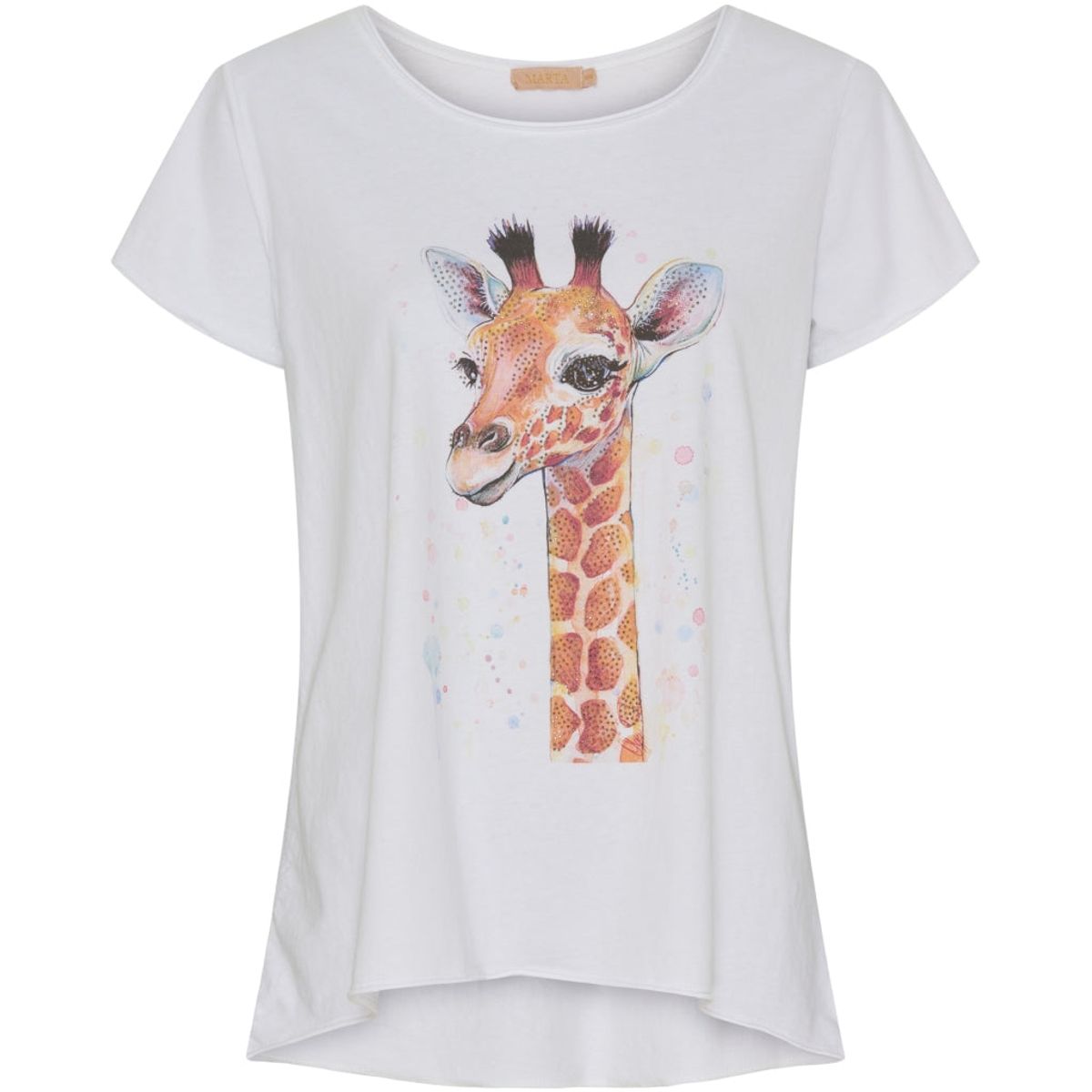 Marta Du Chateau dame t-shirt MdcMarie 1535 - Original Giraffe