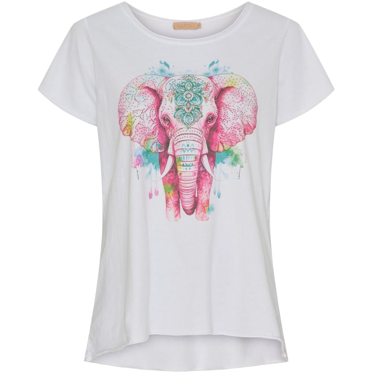 Marta Du Chateau dame t-shirt MdcMarie 1535 - Pink Elephant