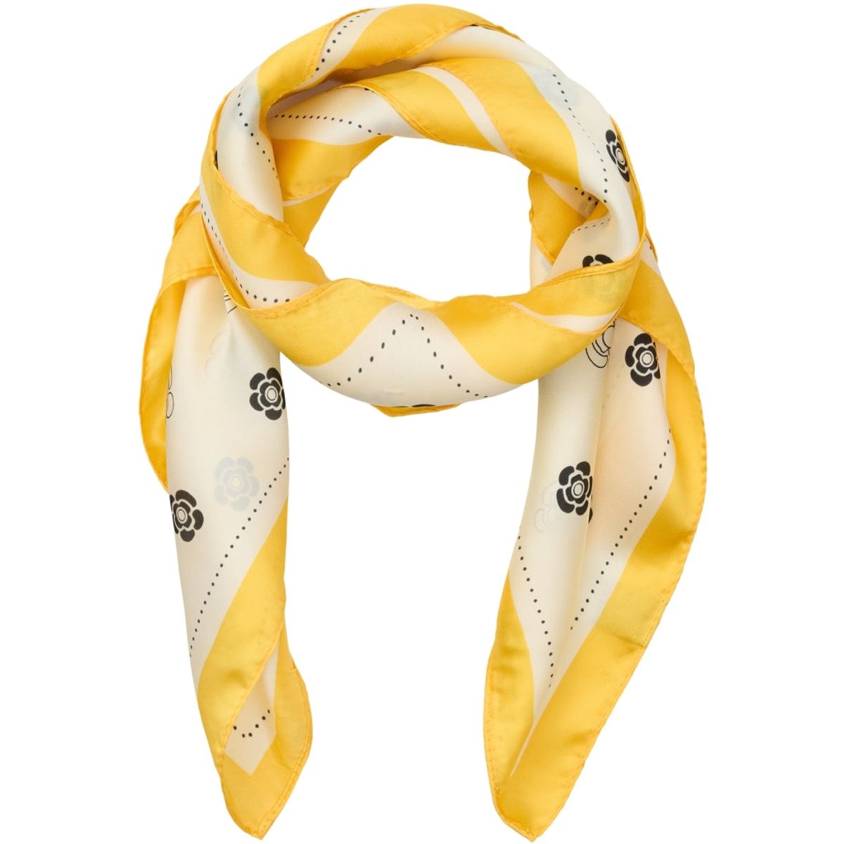 Marta du Chateau dame tørklæde MdcEliane FA-Scarf - Yellow1473