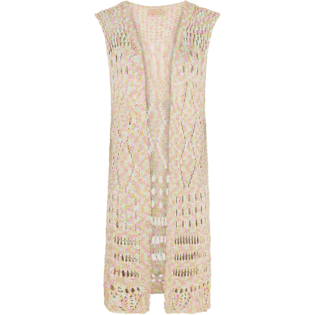 Marta Du Chateau dame vest 477 - Multi Rose