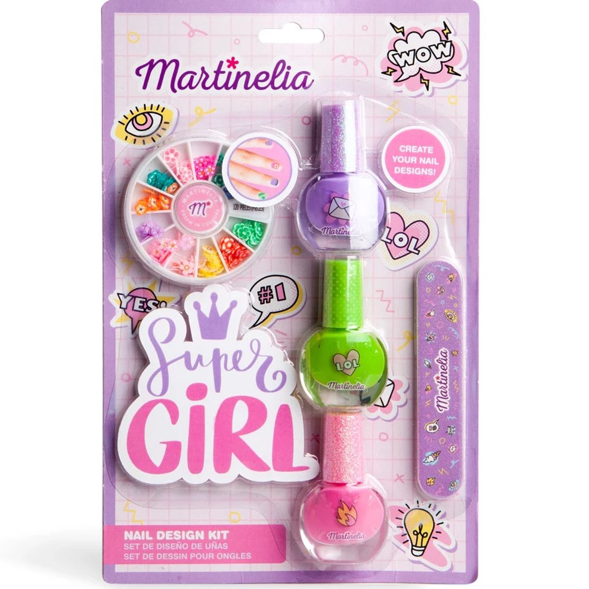 Martinelia Super Girl Nail Design Kit