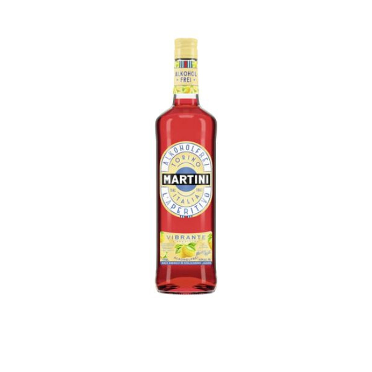 Martini Rosso Vermouth Vibrante Alkoholfri 0,75 Ltr