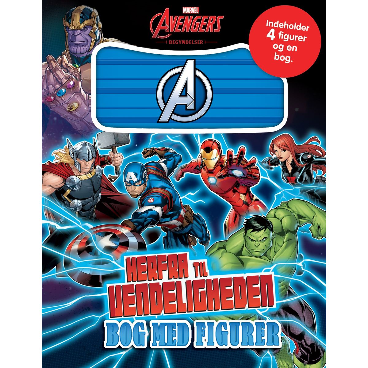 Marvel Avengers - Bog med figurer