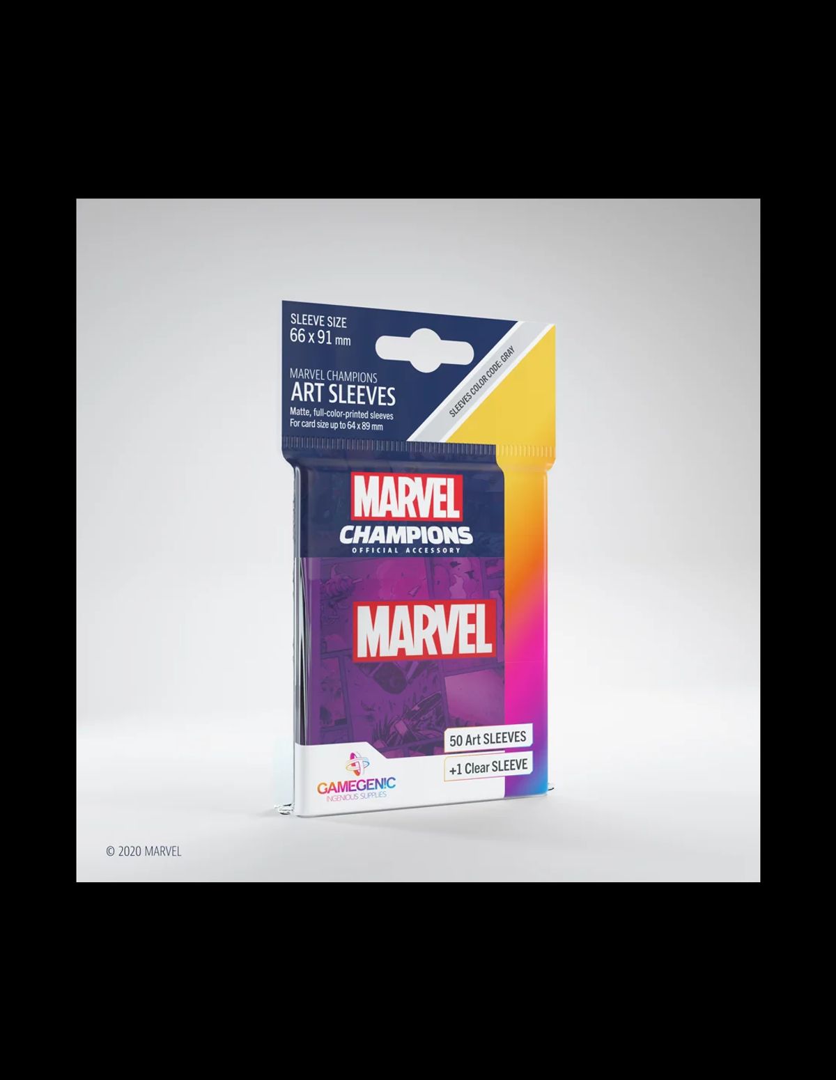 Marvel Champions Art sleeves - 50 stk - plastiklommer - GameGenic