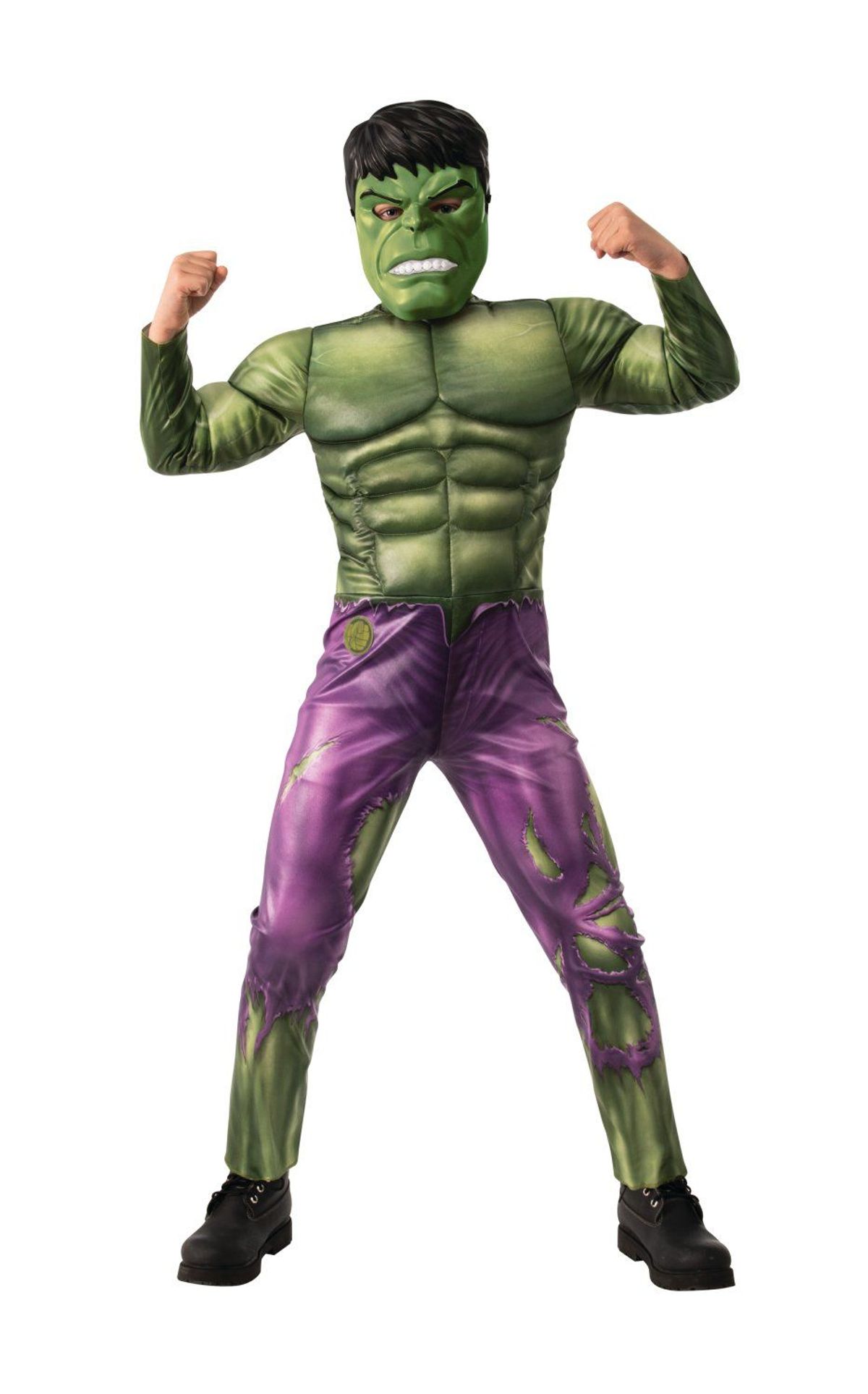 Marvel Hulk Deluxe Børnekostume (Str. L)