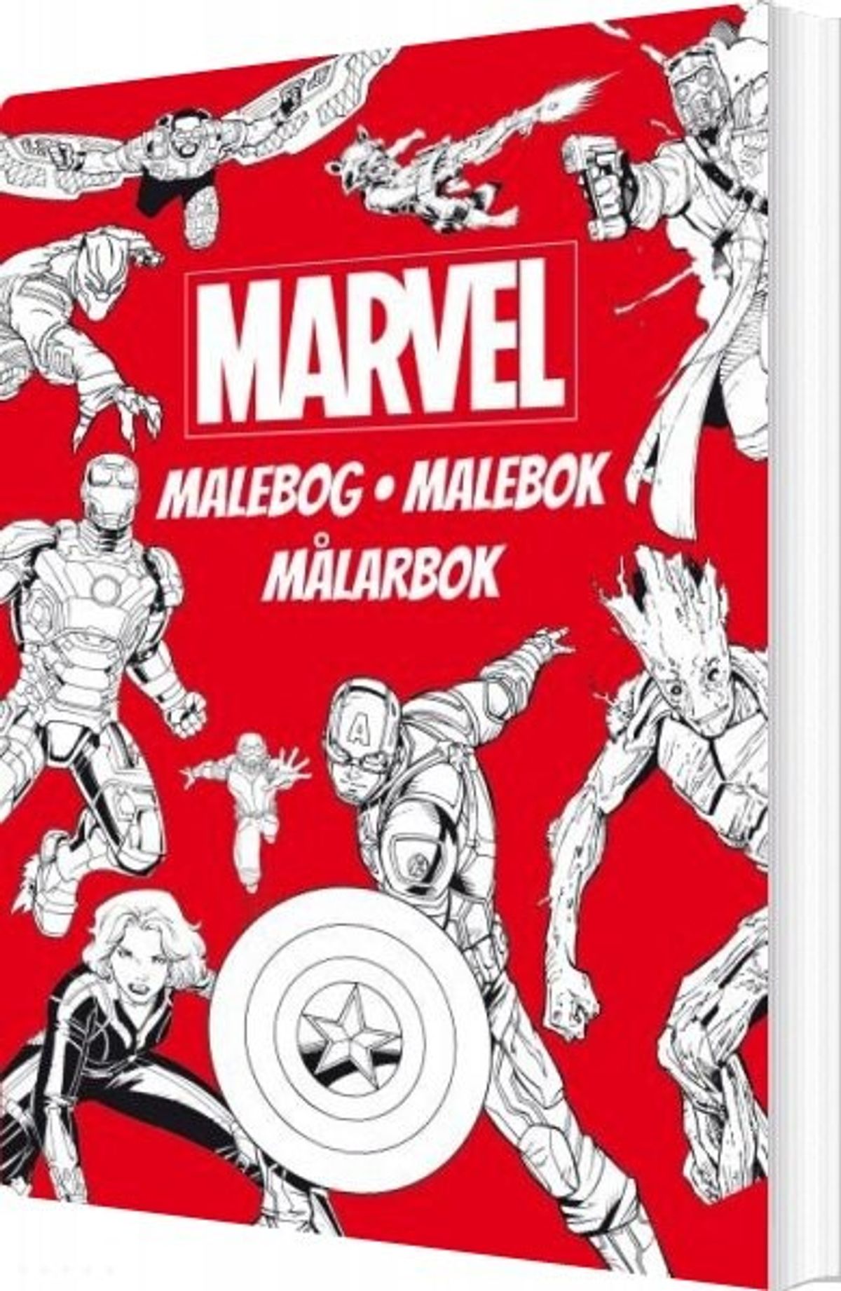 Marvel Malebog Deluxe - Märvel - Bog