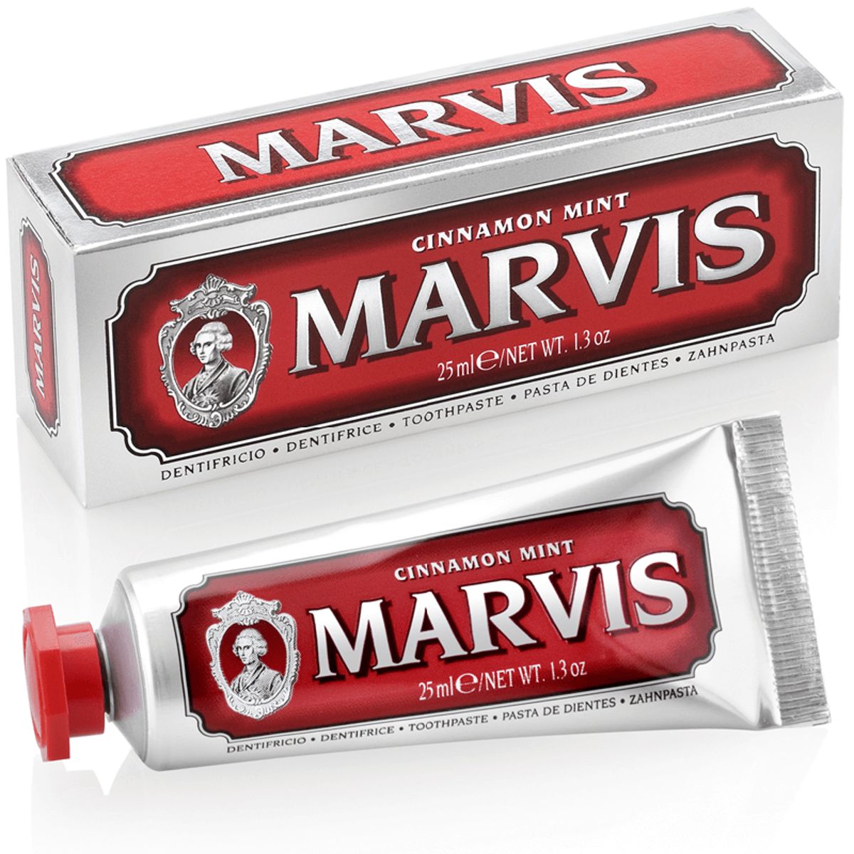 Marvis Cinnamont Mint Tandpasta, 25 ml.