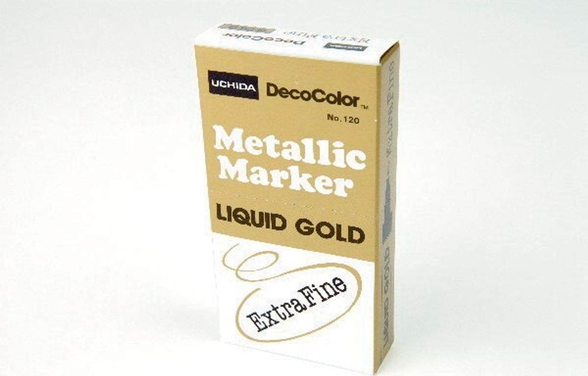 Marvy Decocolor Ex-fine Guld - No.120