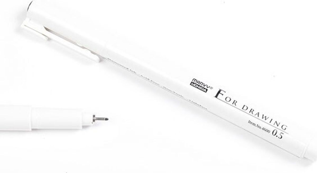 Marvy Technical Drawing Pen 0,5mm - Vandbaseret