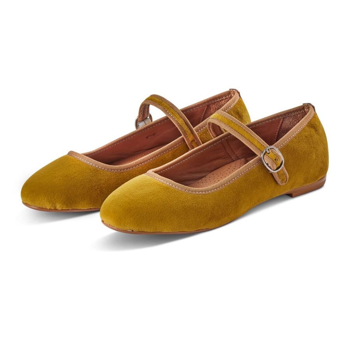 Mary Jane Ballerina Mustard - 37