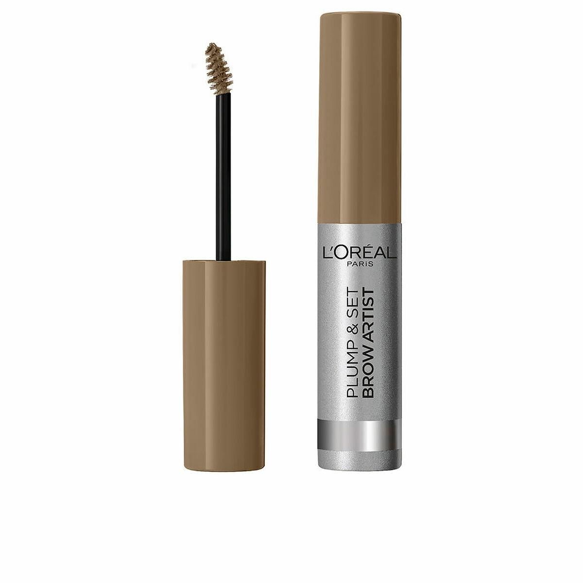 Mascara til Øjenvipper L'Oreal Make Up Brow Artist Plump & Set Nº 101 Blond (4,9 ml)