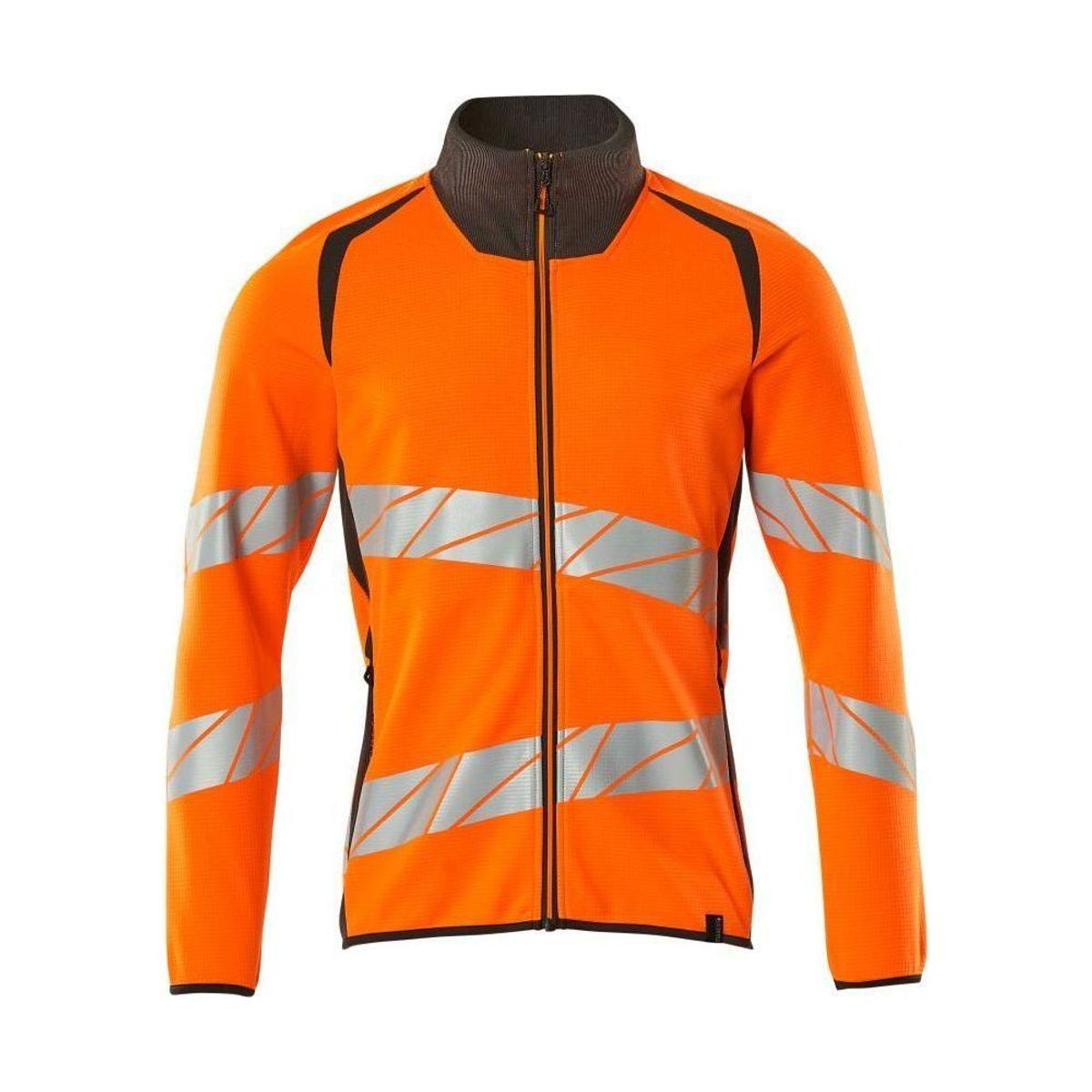 Mascot® Accelerate Safe - Sweatshirt med lynlås, moderne pasform - 19184-781 -hi-vis