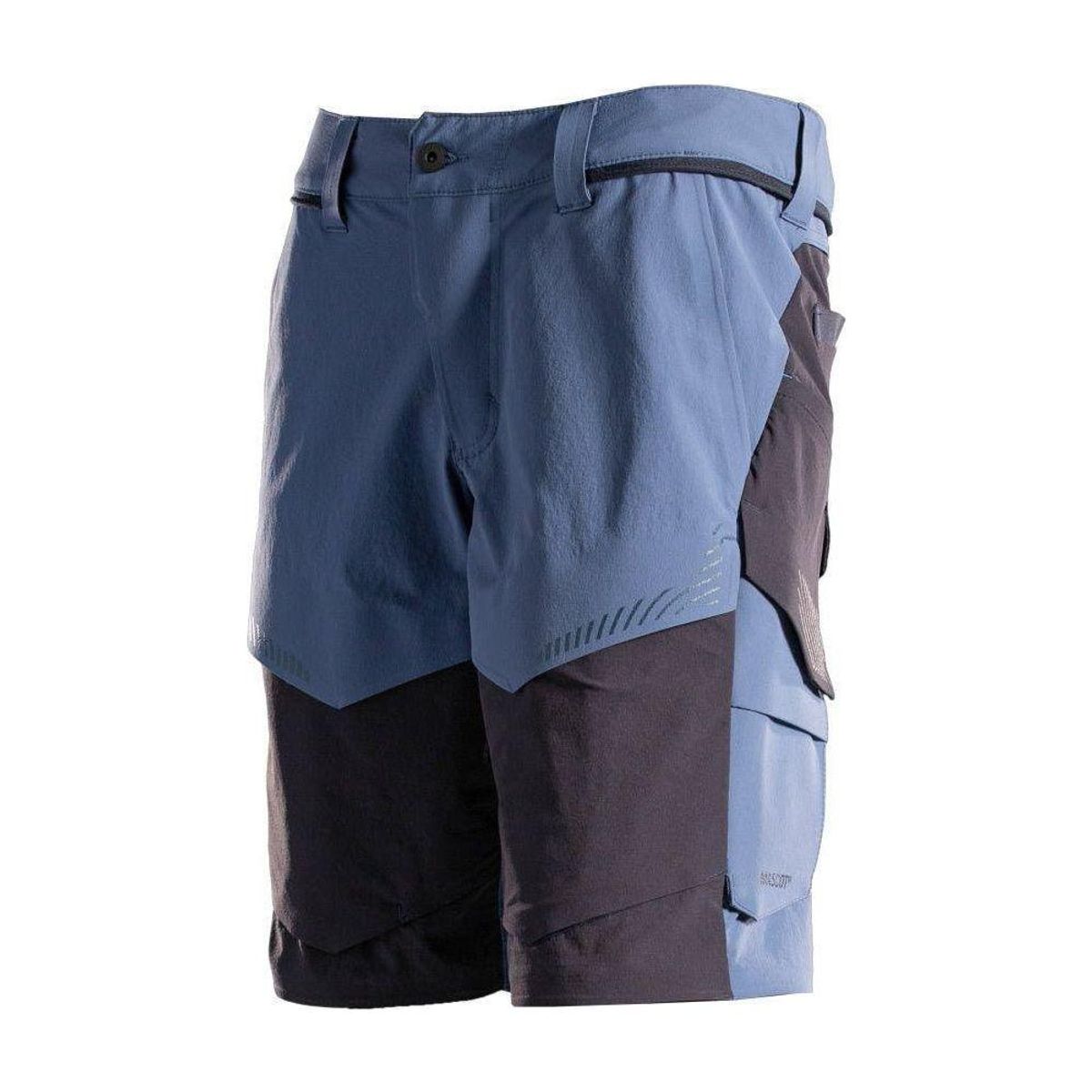 Mascot® Customized Shorts, Stretch, lav vægt 22149-605 - stenblå/mørk marine