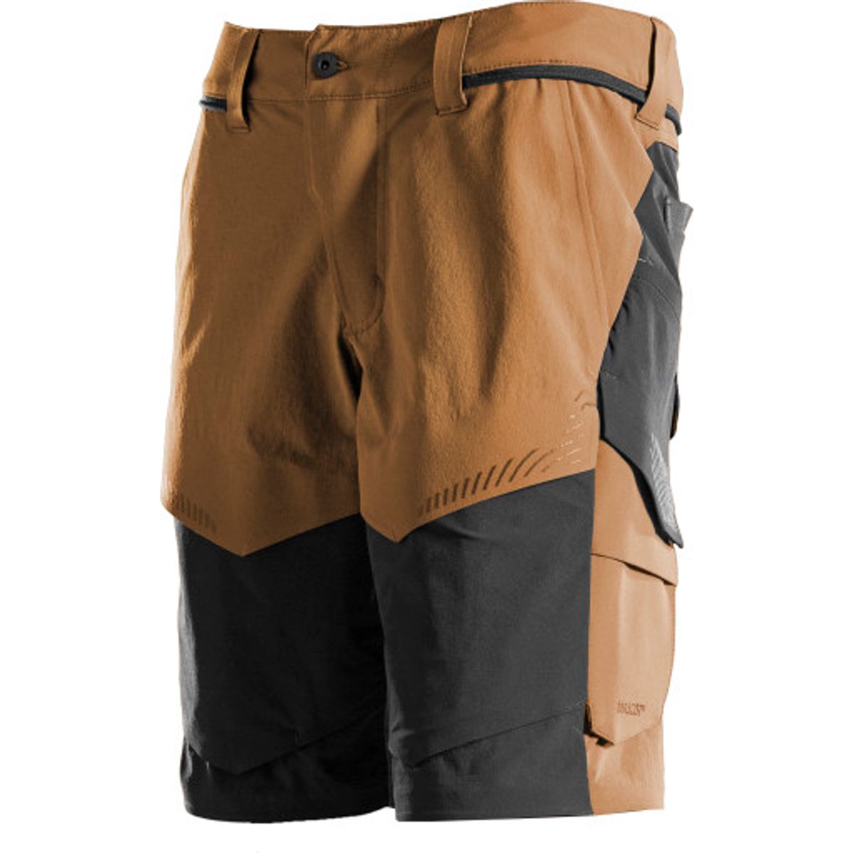 Mascot shorts 22149-605 stretch, nøddebrun/sort lgd. 29 str. C52