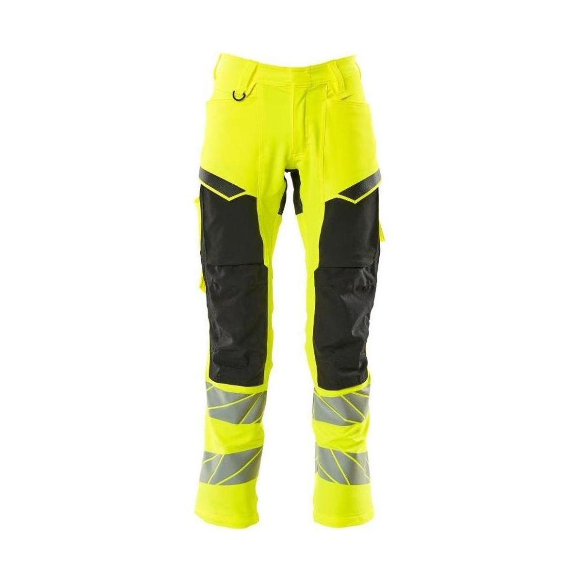 Mascot®Accelerate Safe Arbejdsbukser knælommer Full Stretch - 19479-711-1709 hi-vis gul/sort