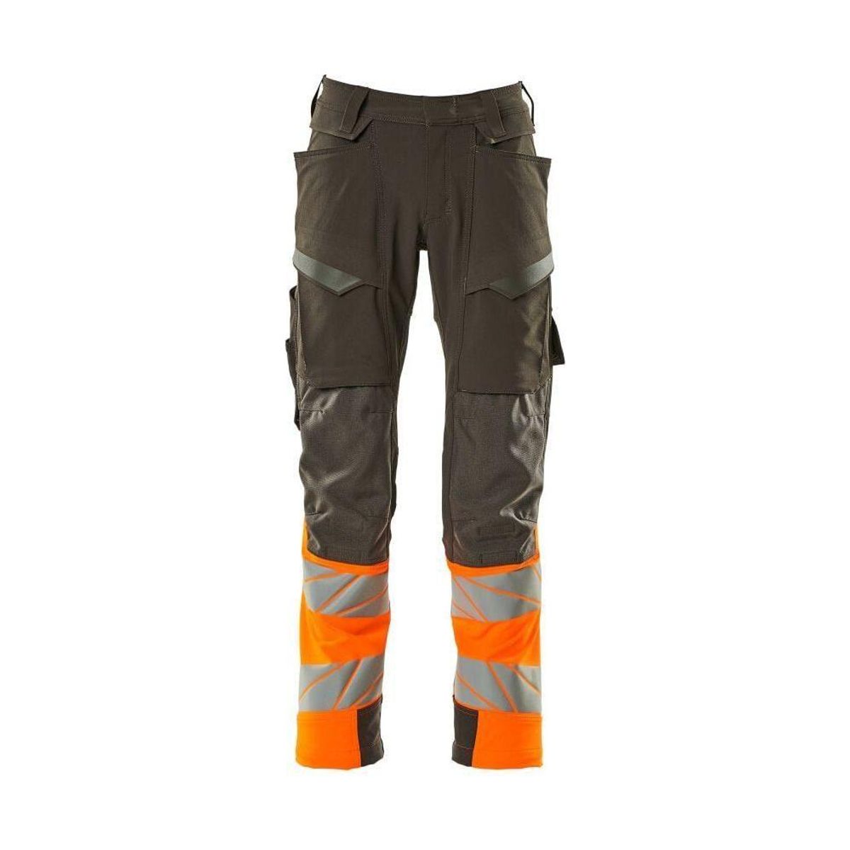 Mascot®Accelerate Safe Bukser Knælommer, Full Stretch 19179-511-1814 mørk antracit/hi-vis orange