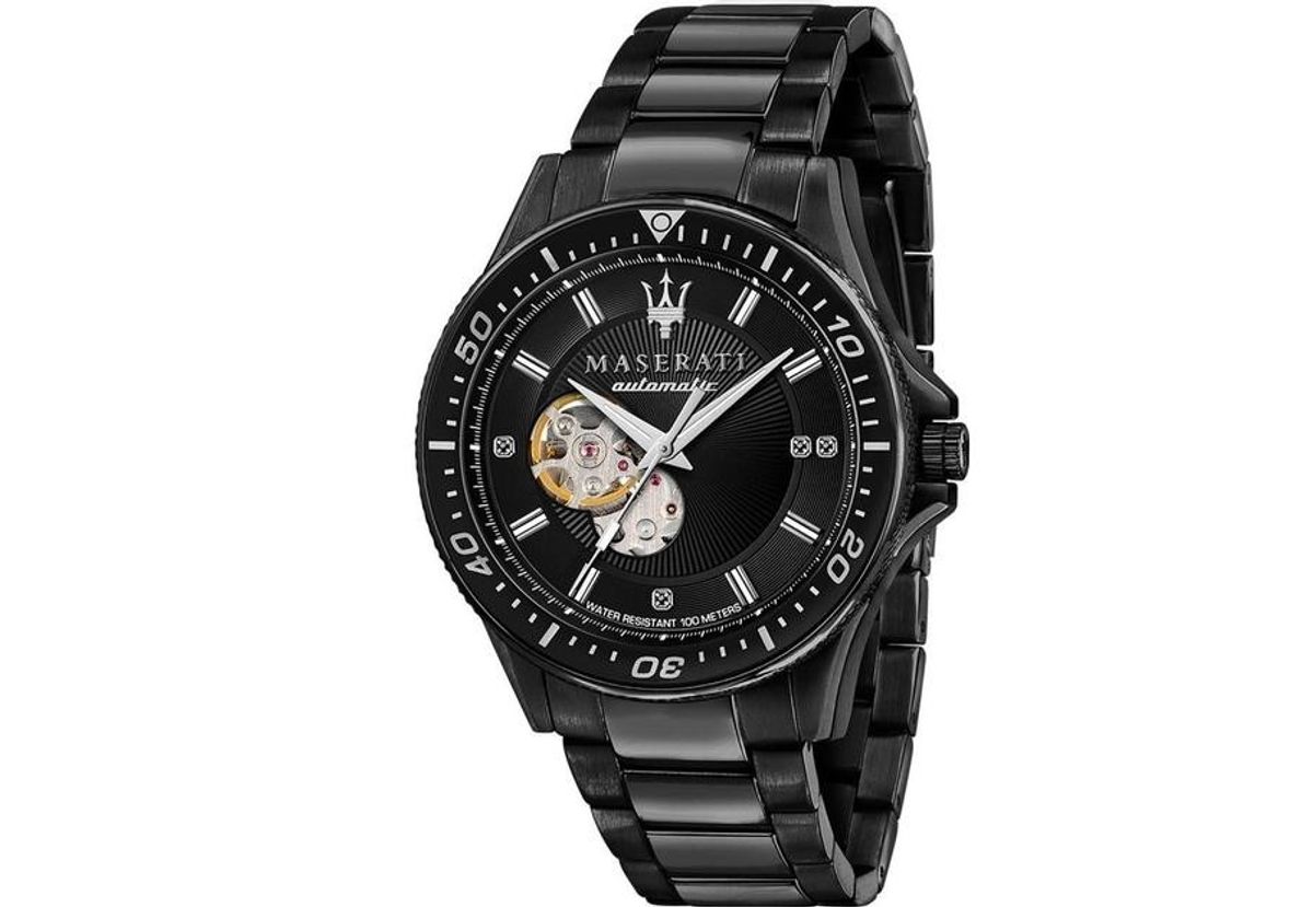 MASERATI Sfida Black Automatic Herreur R8823140005