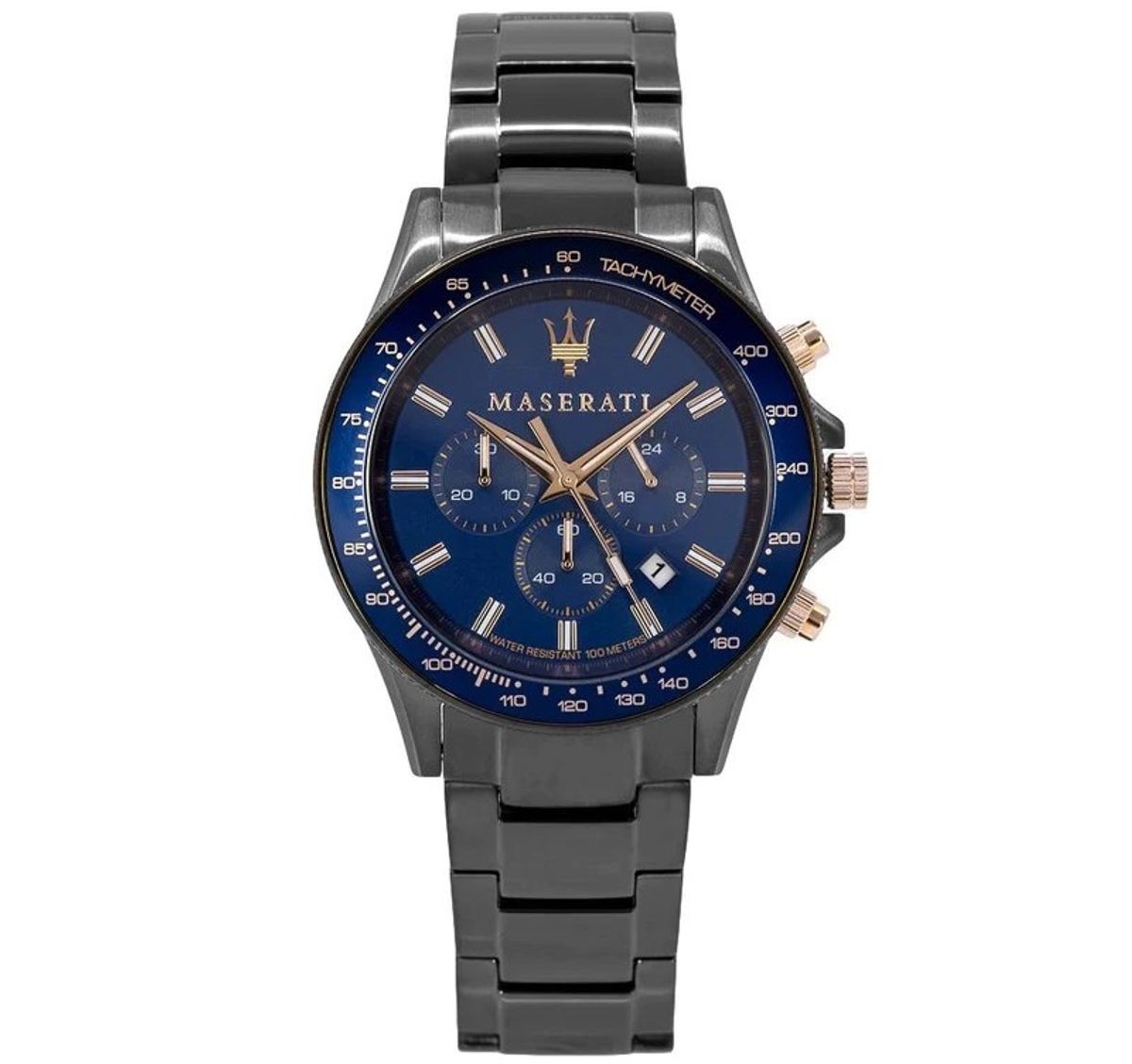 MASERATI Sfida Chronograph Grafit Grey Herreur R8873640001