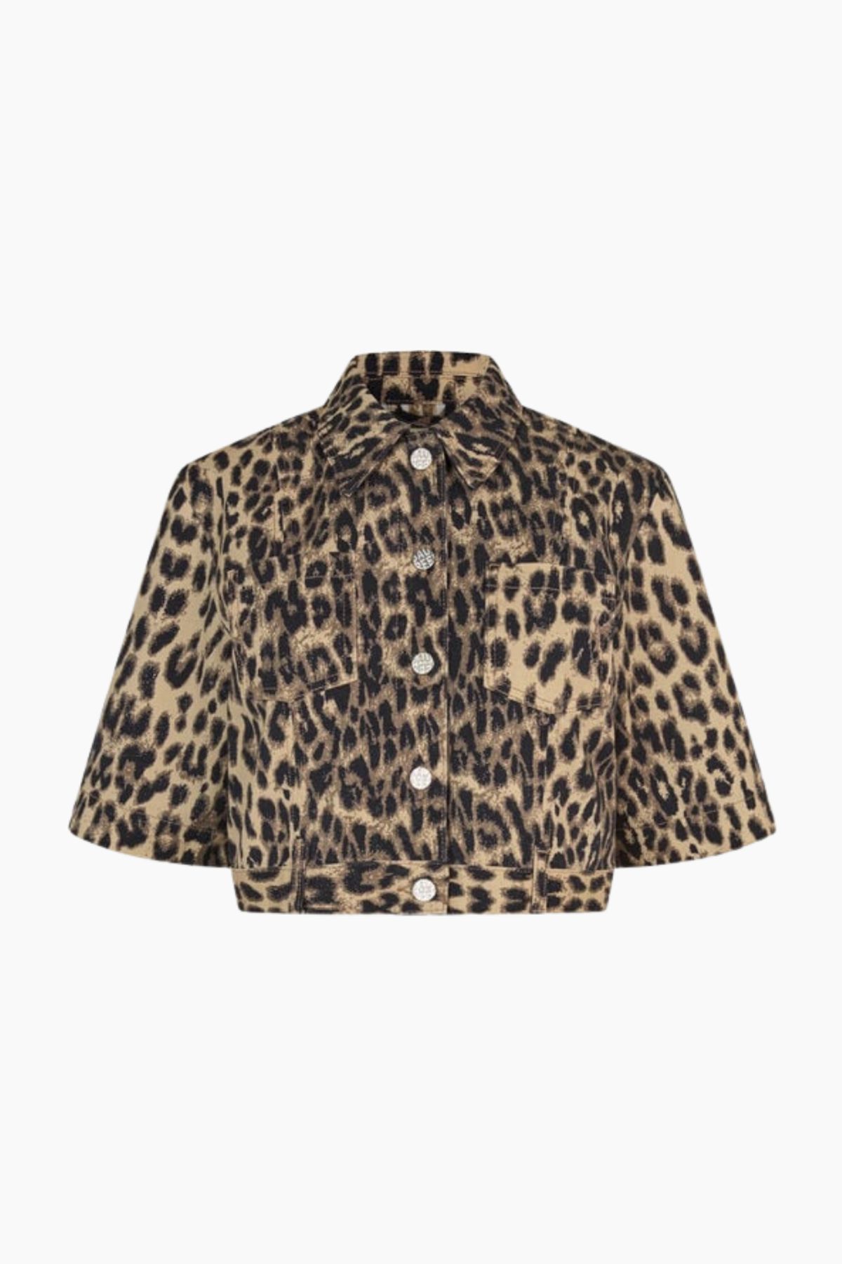 Masja Shirt - Brown Baum Leopard - Baum und Pferdgarten - Leopard L