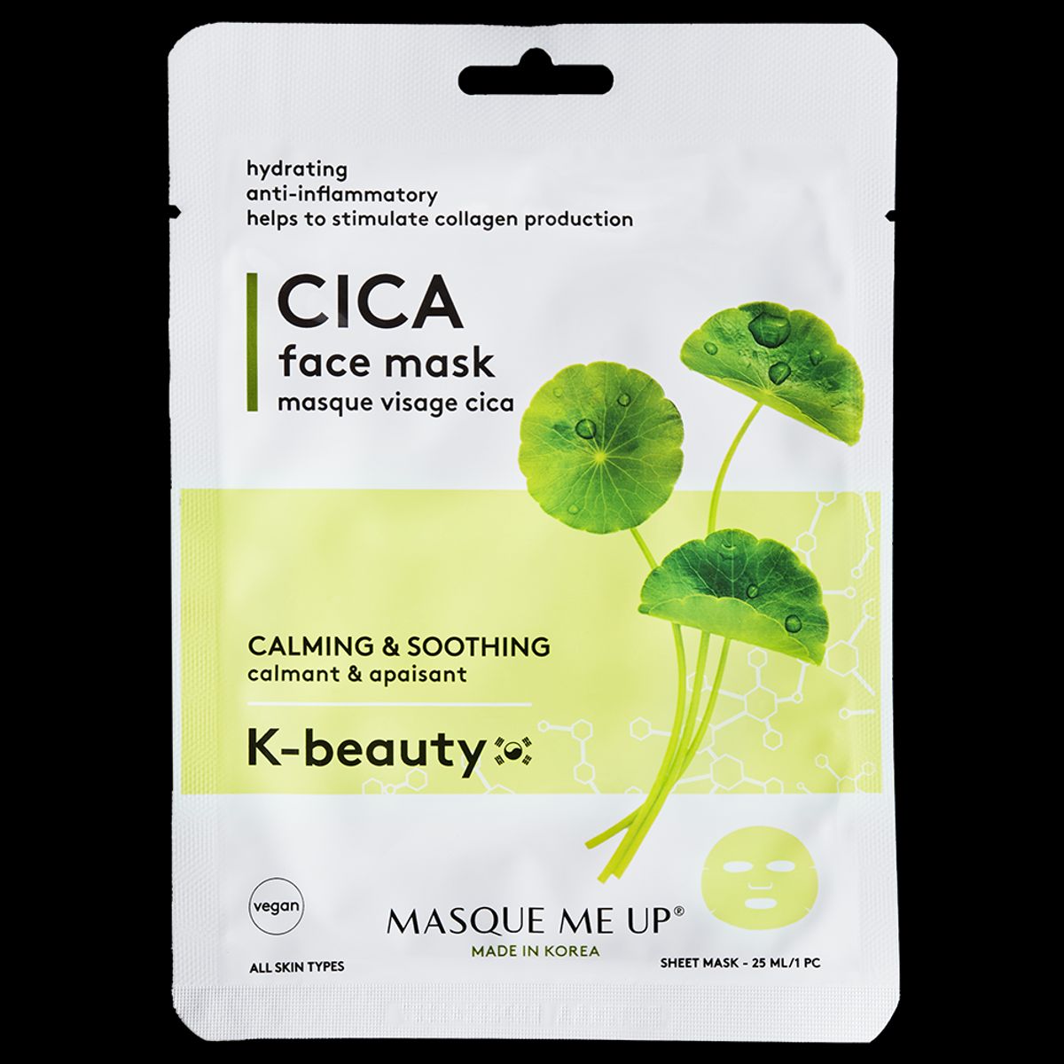 Masque Me Up Cica face mask