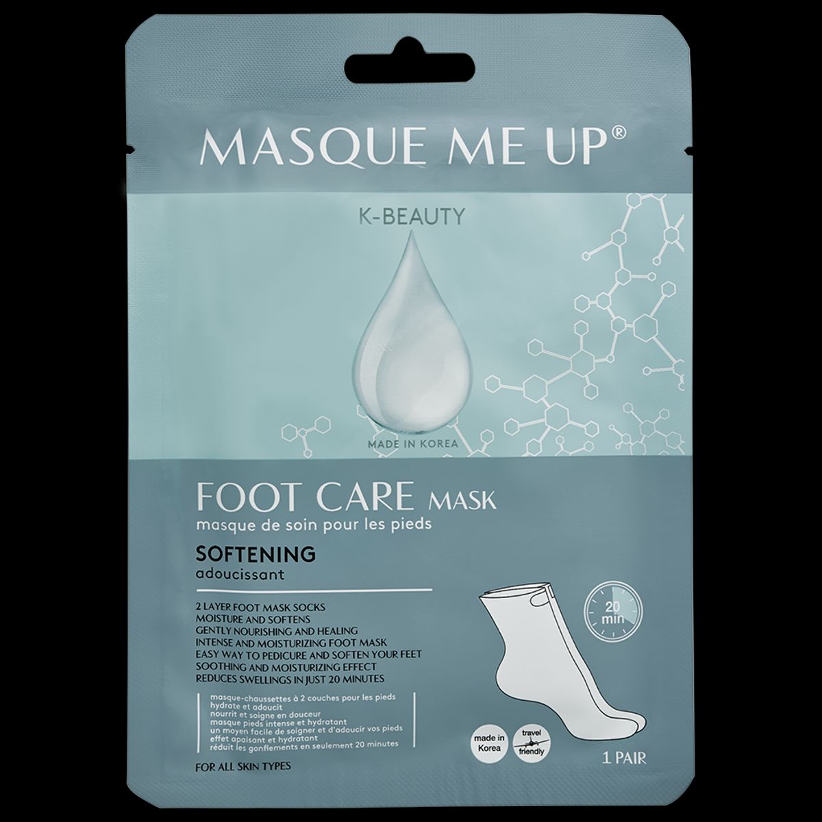 Masque Me Up Foot Care Mask