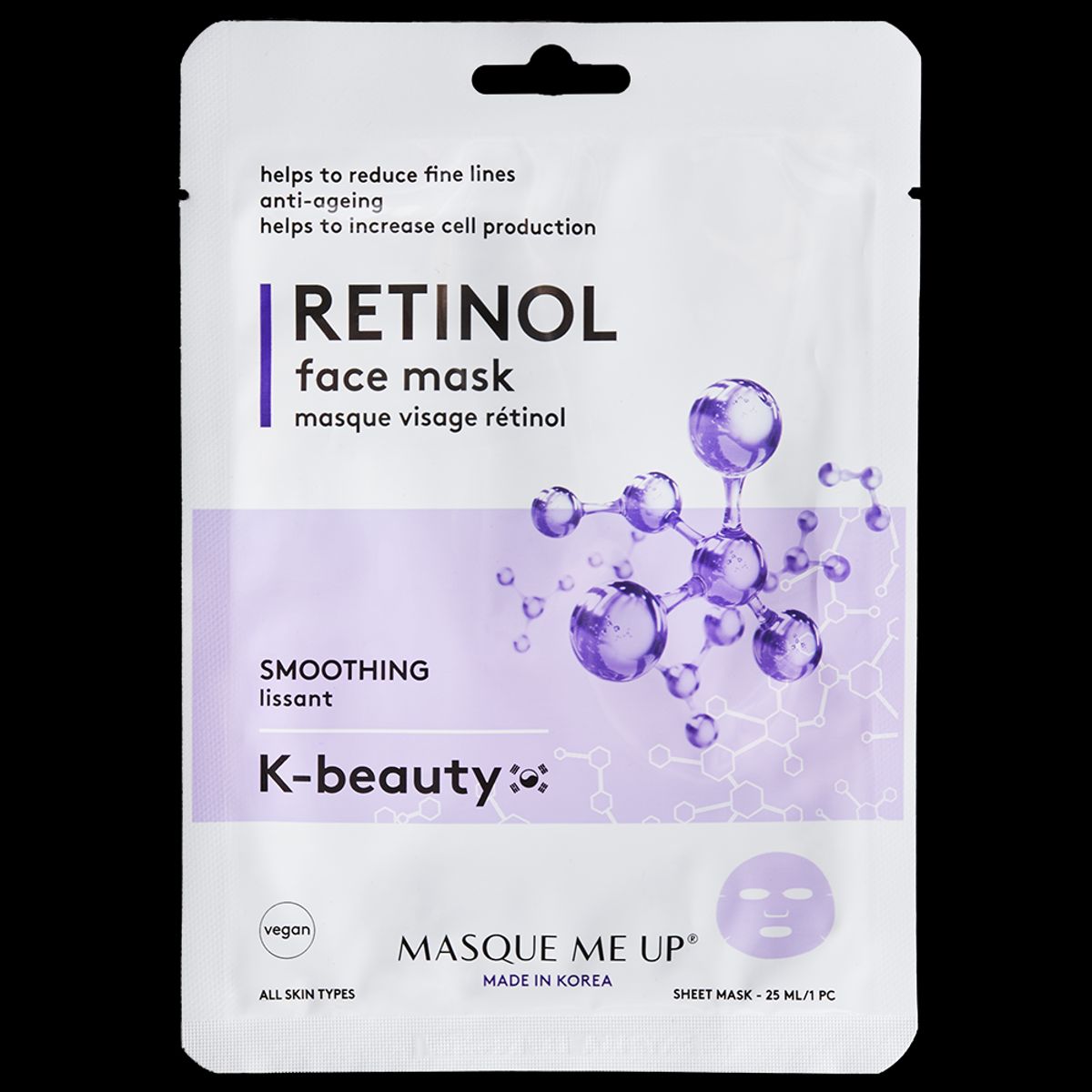 Masque Me Up Retinol face mask