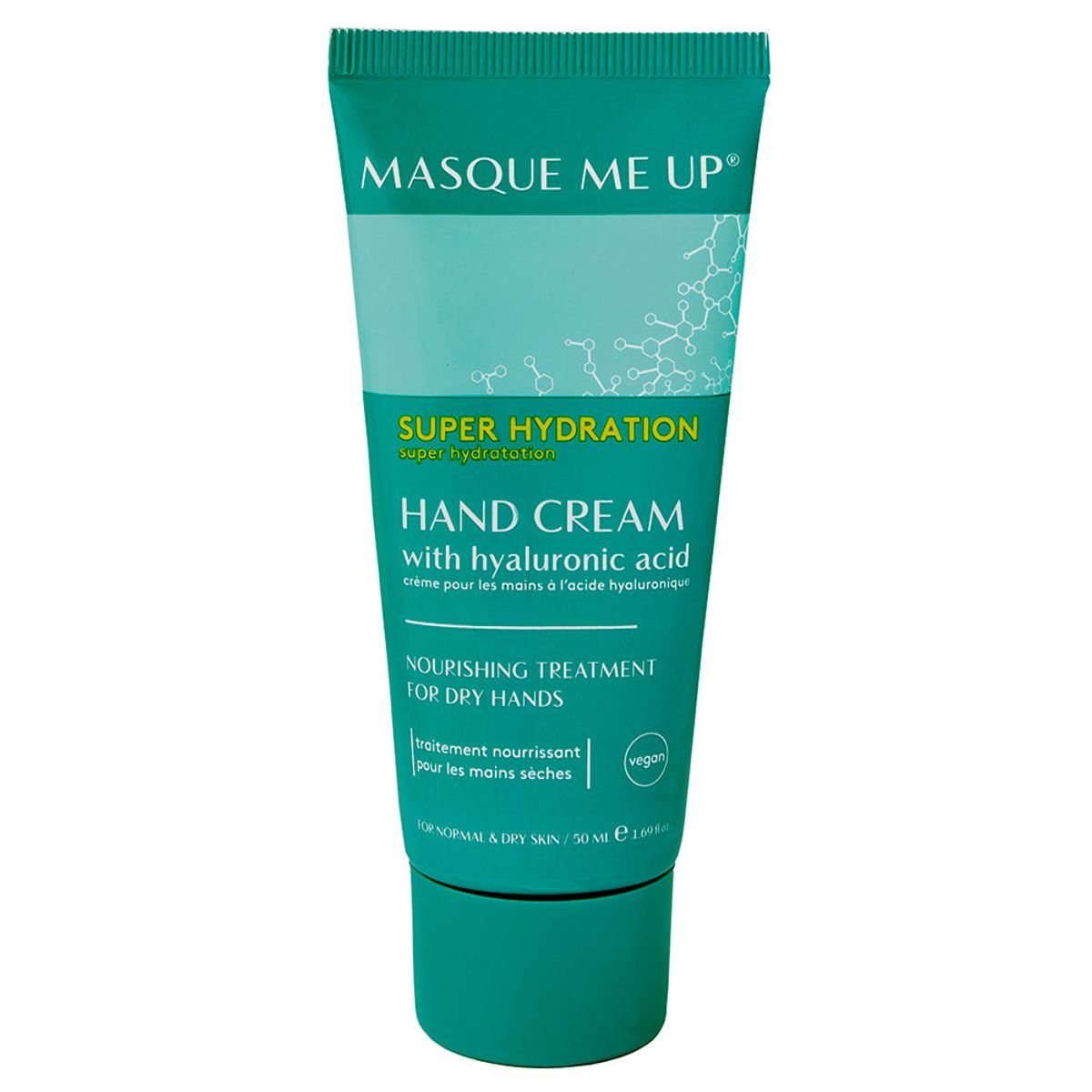 Masque Me Up Super Hydration Hand Cream with hyaluronic acid